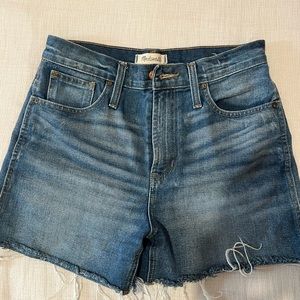 Madewell Perfect Jean short